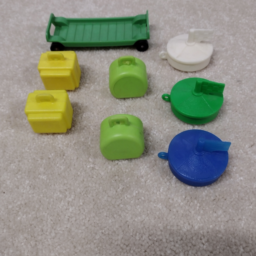 Fisher-Price Green and Blue Building Set